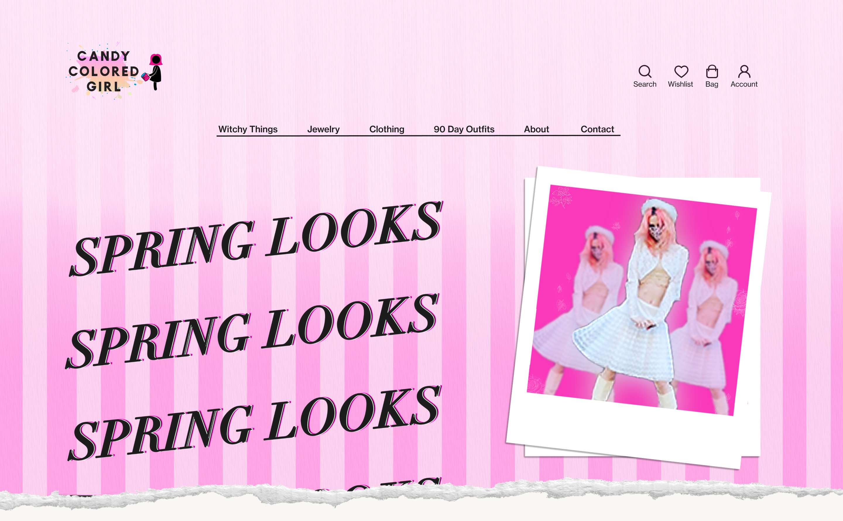Candy Colored Girl alternate topfold direction