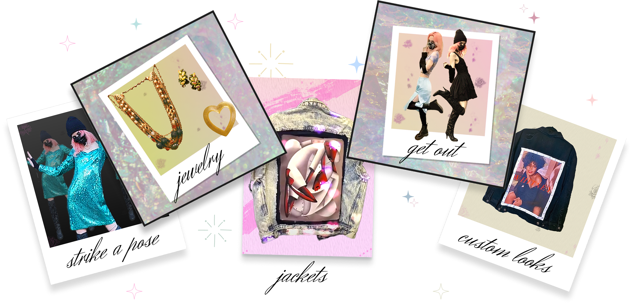 Candy Colored Girl creative assets