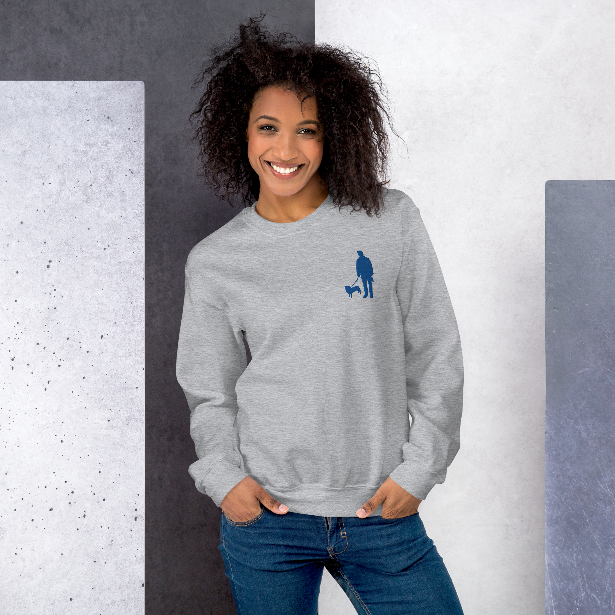 Custom crew neck sweatshirt design 1