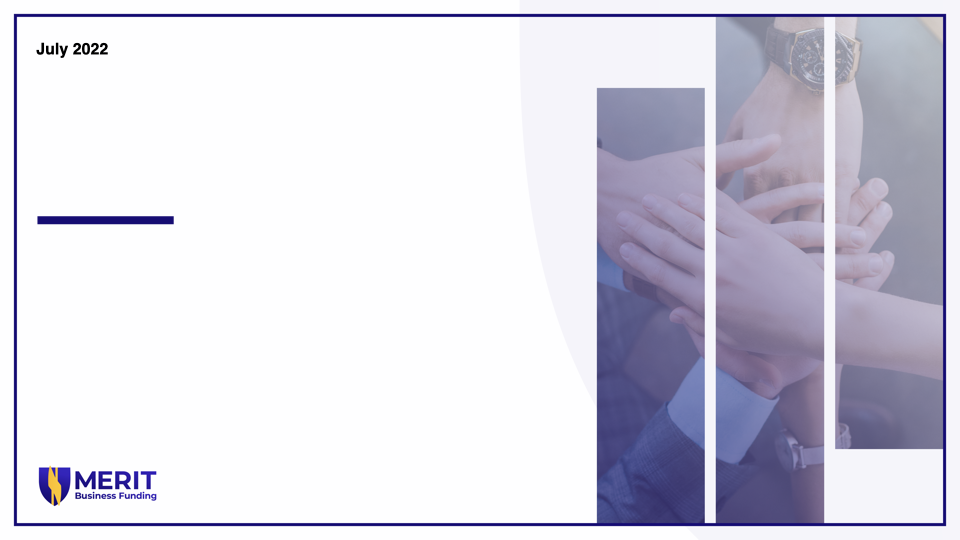 Merit presentation template slide 3